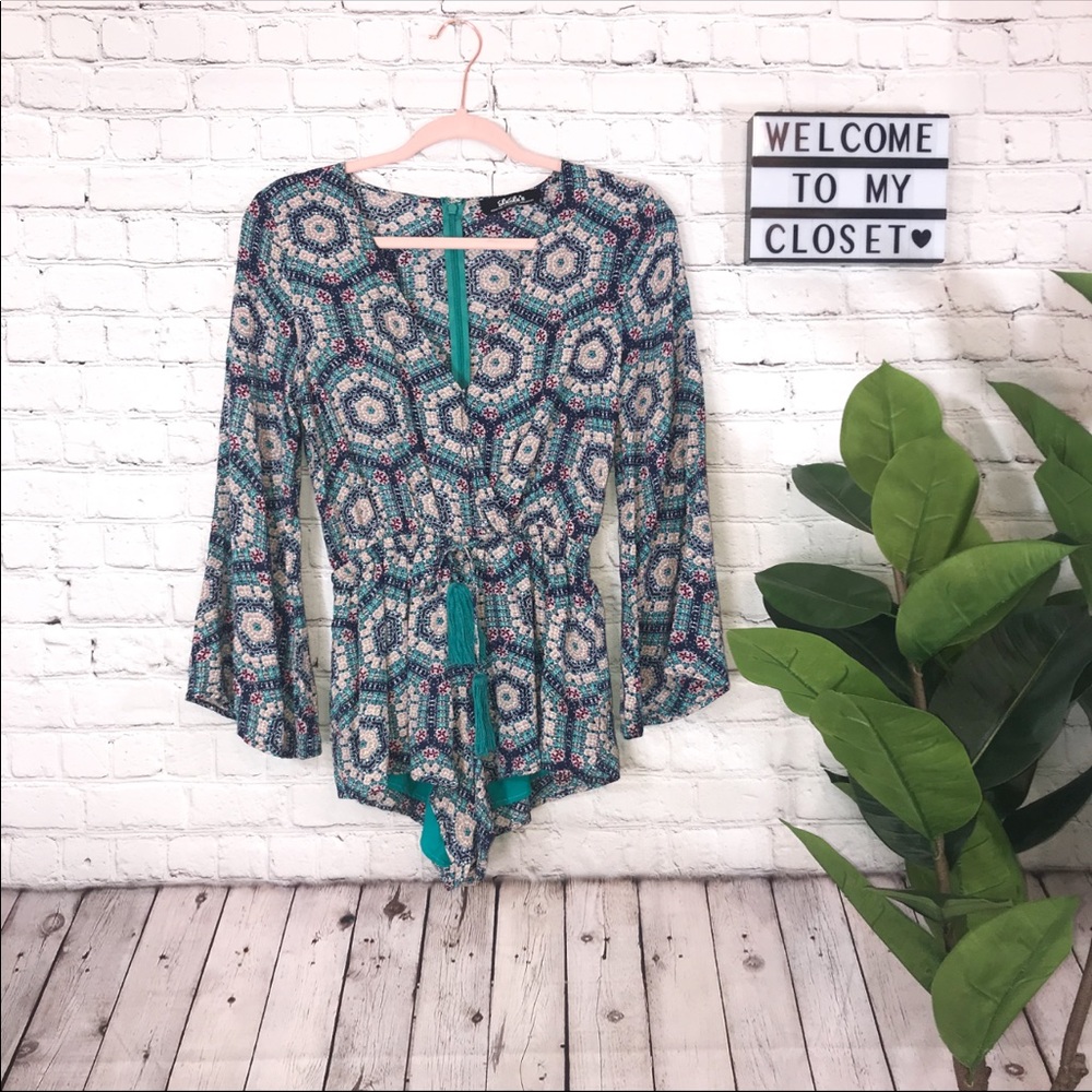 Lulus Long Sleeve Romper
